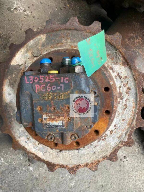 Конечная передача в сборе бортовая редуктор+гидромотор хода Komatsu PC60-7 2016073500 TZ502D1000-00 (2) Конечная передача в сборе бортовая редуктор+гидромотор хода Komatsu PC60-7 2016073500 TZ502D1000-00